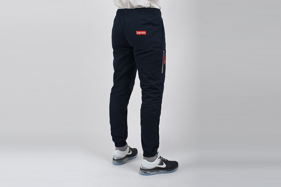 джоггеры мужские Supreme синие