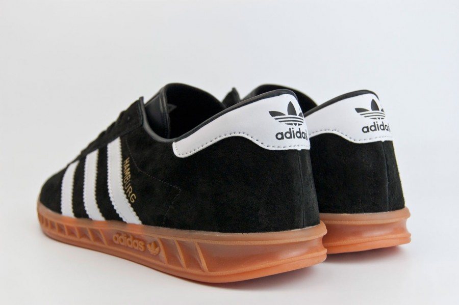 кроссовки Adidas Hamburg Black / White