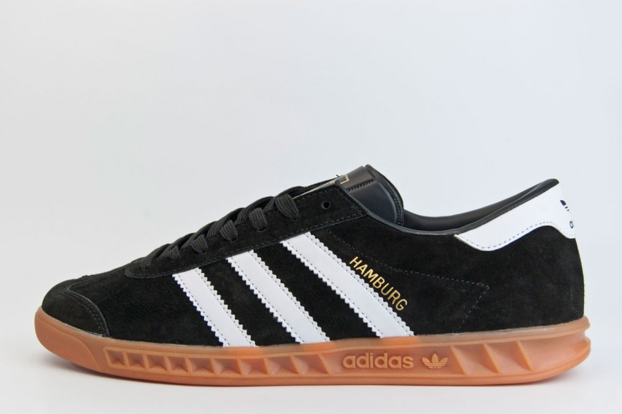 кроссовки Adidas Hamburg Black / White