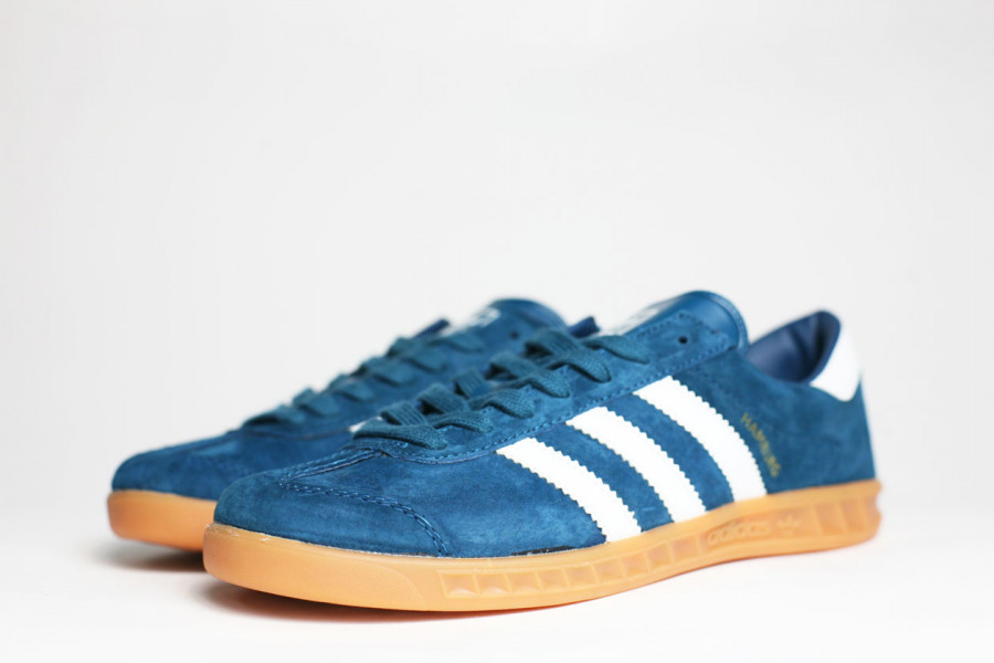кроссовки Adidas Hamburg Navy / White