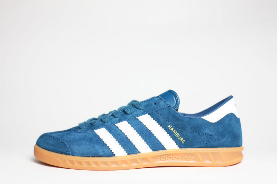 кроссовки Adidas Hamburg Navy / White