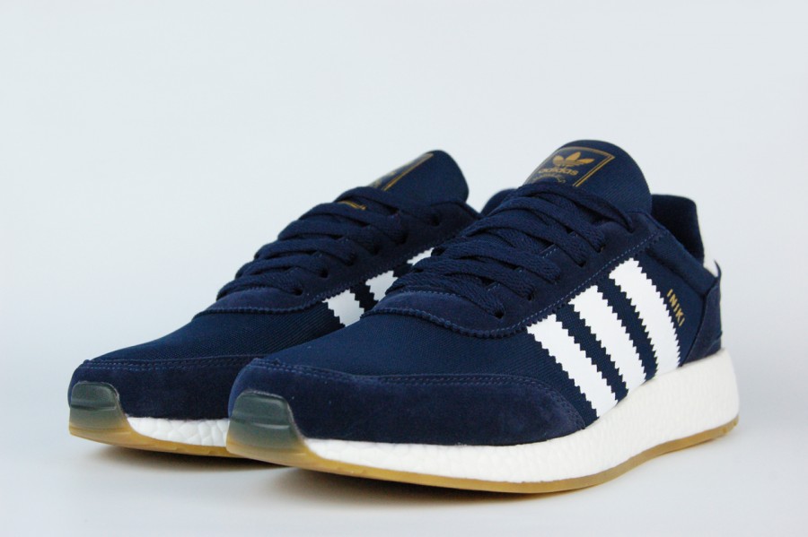 кроссовки Adidas Iniki Runner Boost Navy / White