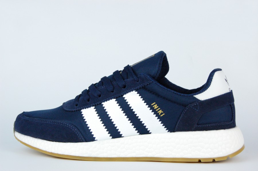 кроссовки Adidas Iniki Runner Boost Navy / White