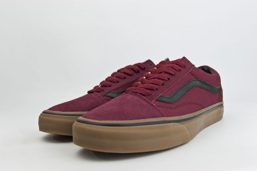 кеды Vans Old Skool Red / Gum