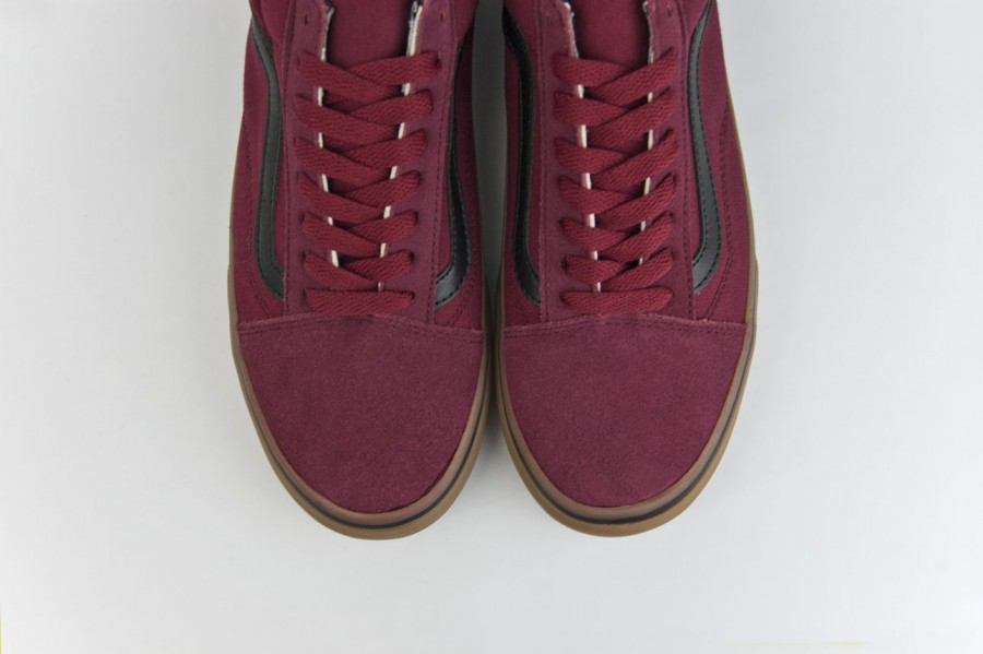 кеды Vans Old Skool Red / Gum