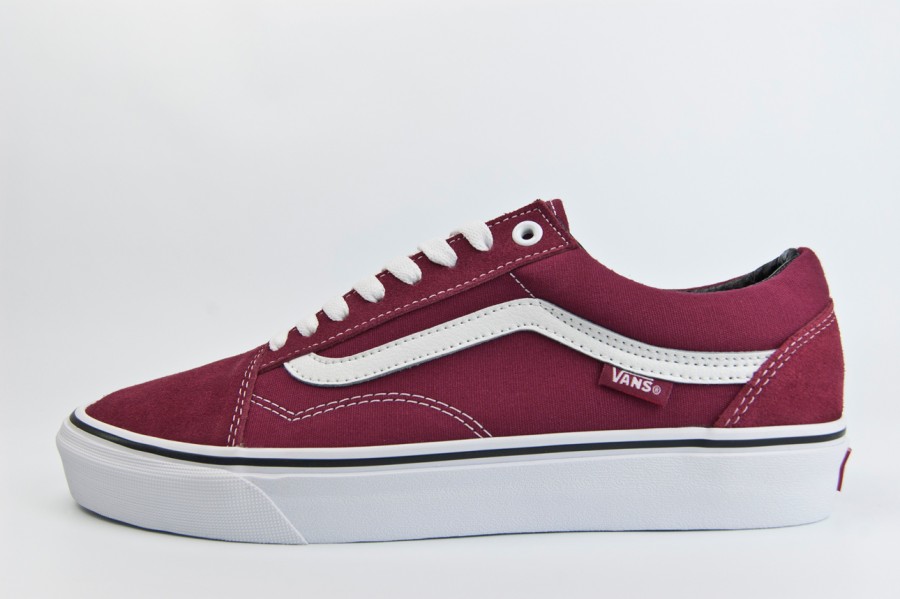 кеды Vans Old Skool Red / White