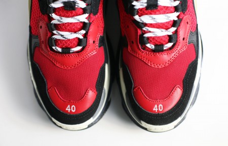 кроссовки Balenciaga Triple S Black / Red
