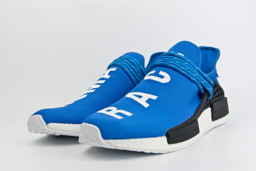 кроссовки Adidas NMD x Pharrell Williams Human Race Blue