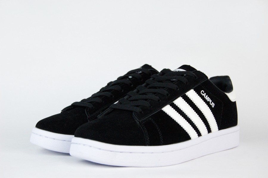 кроссовки Adidas Campus Black / White