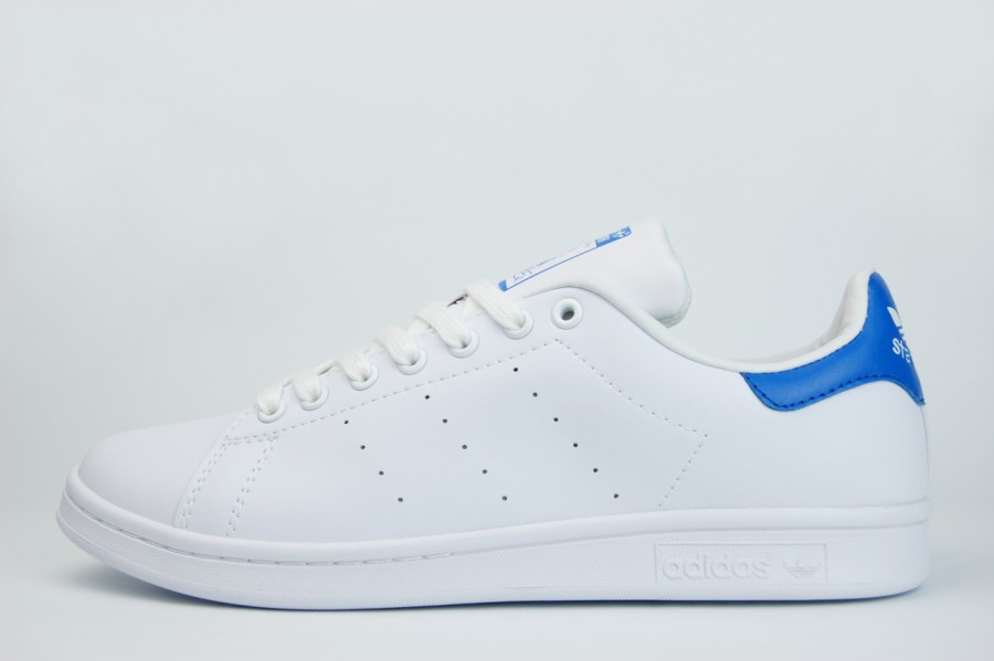 кроссовки Adidas Stan Smith White / Blue