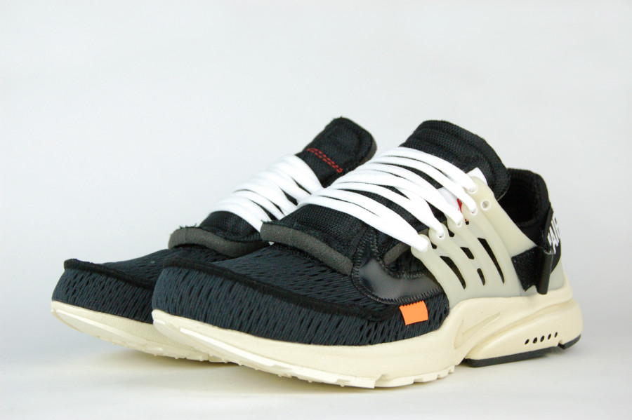 кроссовки Nike Air Presto x Off-White Black / Muslin