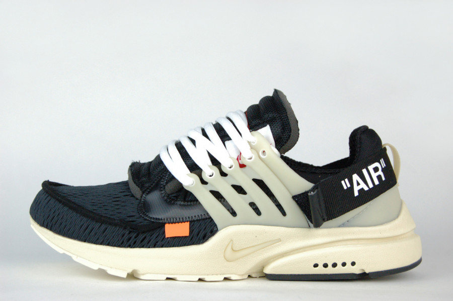 кроссовки Nike Air Presto x Off-White Black / Muslin