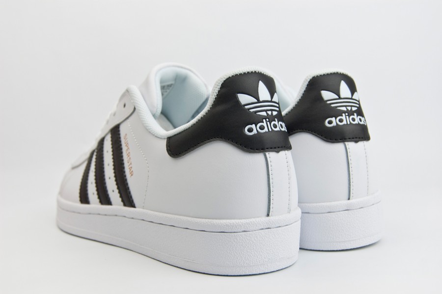 кроссовки Adidas Superstar White / Black Stripes