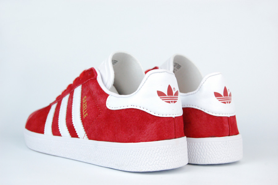 кроссовки Adidas Gazelle Red / White