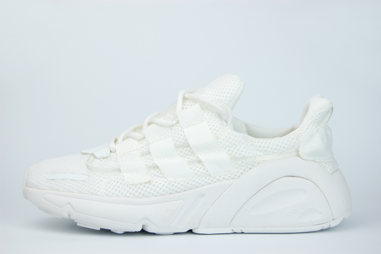 adidas originals lxcon adiprene sneakers in triple white