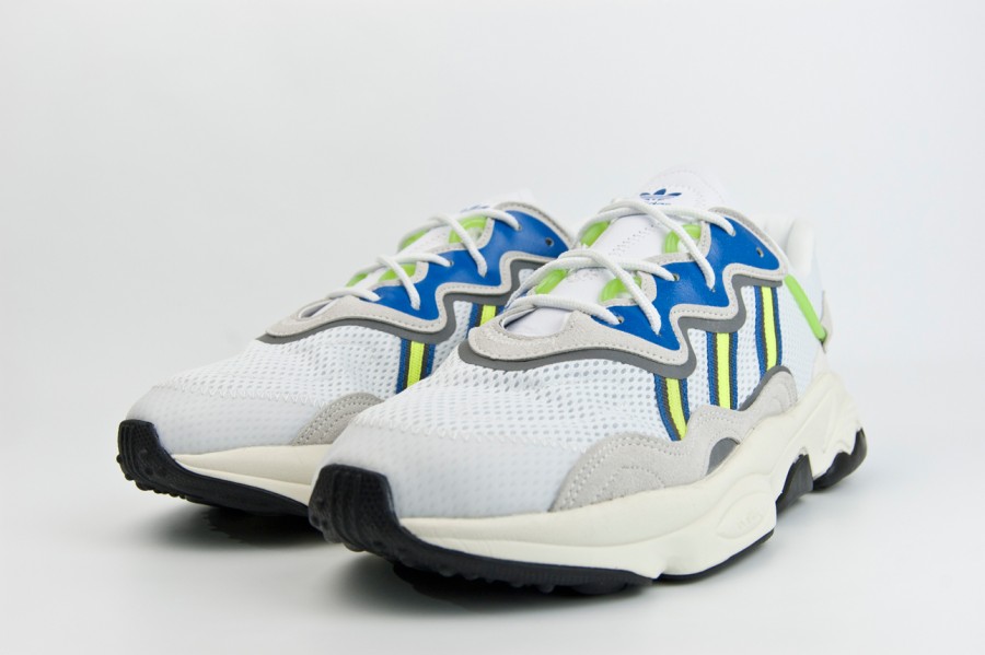 кроссовки Adidas Ozweego AdiPRENE White / Solar Yellow