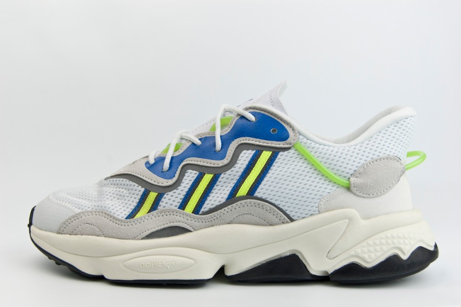 кроссовки Adidas Ozweego AdiPRENE White / Solar Yellow