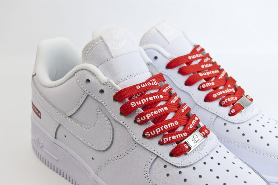 кроссовки Nike Air Force 1 Low x Supreme White