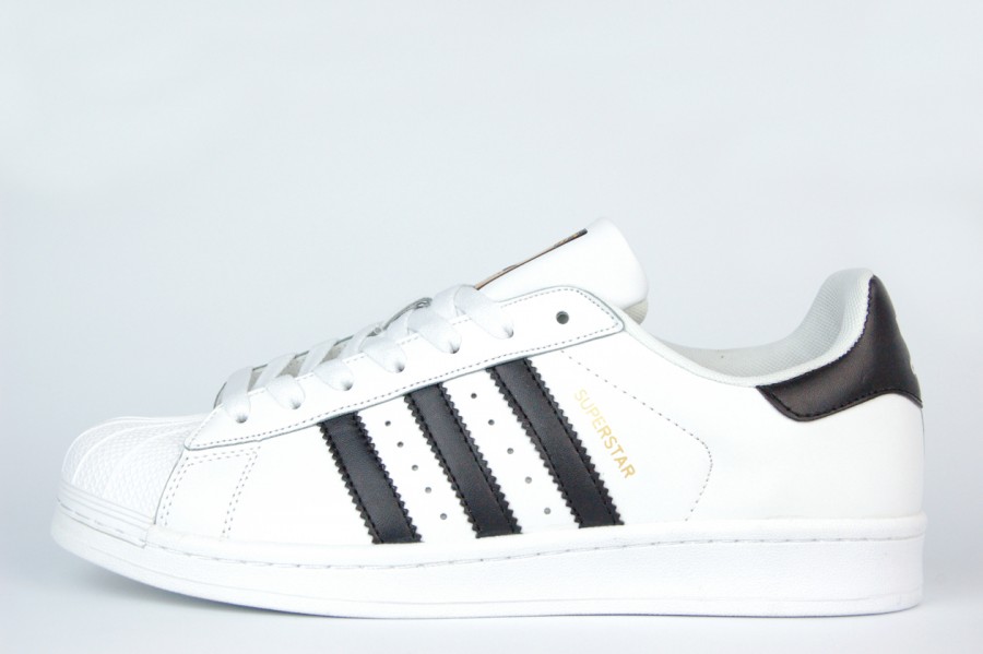 кроссовки Adidas Superstar White / Black Stripes