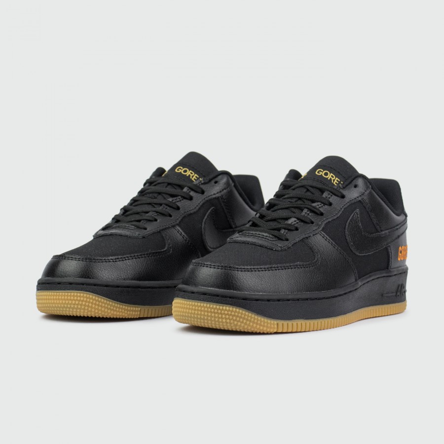 кроссовки Nike Air Force 1 Low Gore-tex Black / Gum