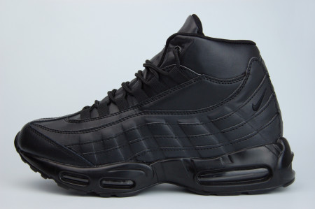кроссовки Nike Air Max 95 High Fur Triple Black
