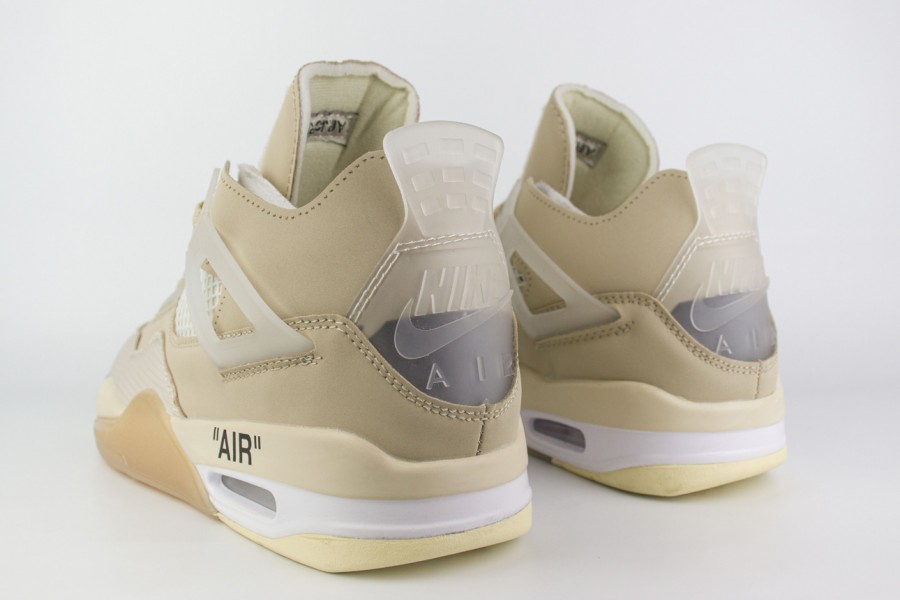 кроссовки Nike Air Jordan 4 x Off-White