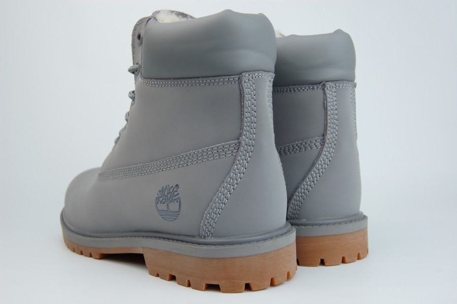 ботинки Timberland Wmns Fur Light Grey