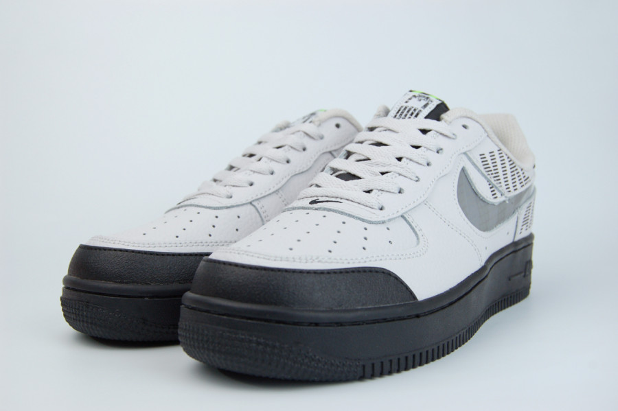 кроссовки Nike Air Force 1 Low 07 LV8 Grey / Volt / Ftwr Black