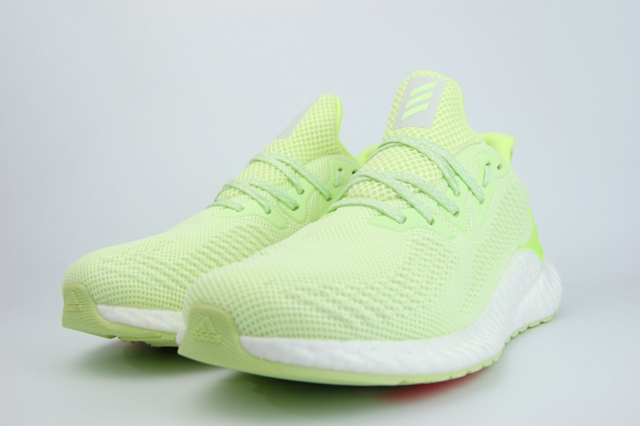 кроссовки Adidas AlphaBounce Boost Volt Green