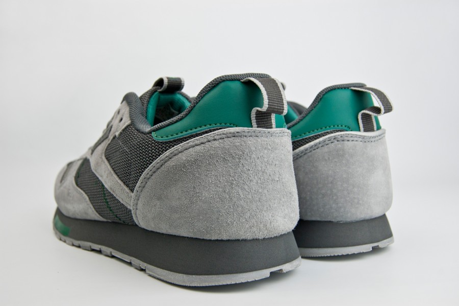 Кроссовки Reebok Classic Suede Grey / Green