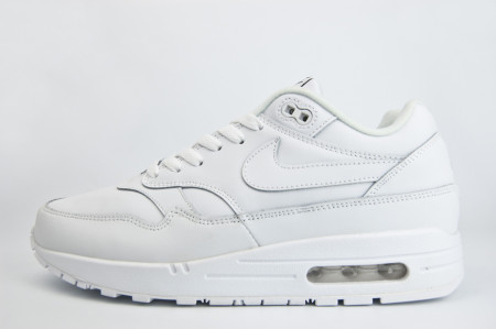 кроссовки Nike Air Max 1 Leather Triple White