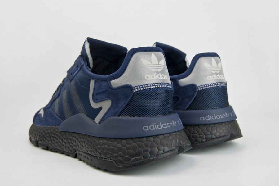 кроссовки Adidas Nite Jogger 3M Navy