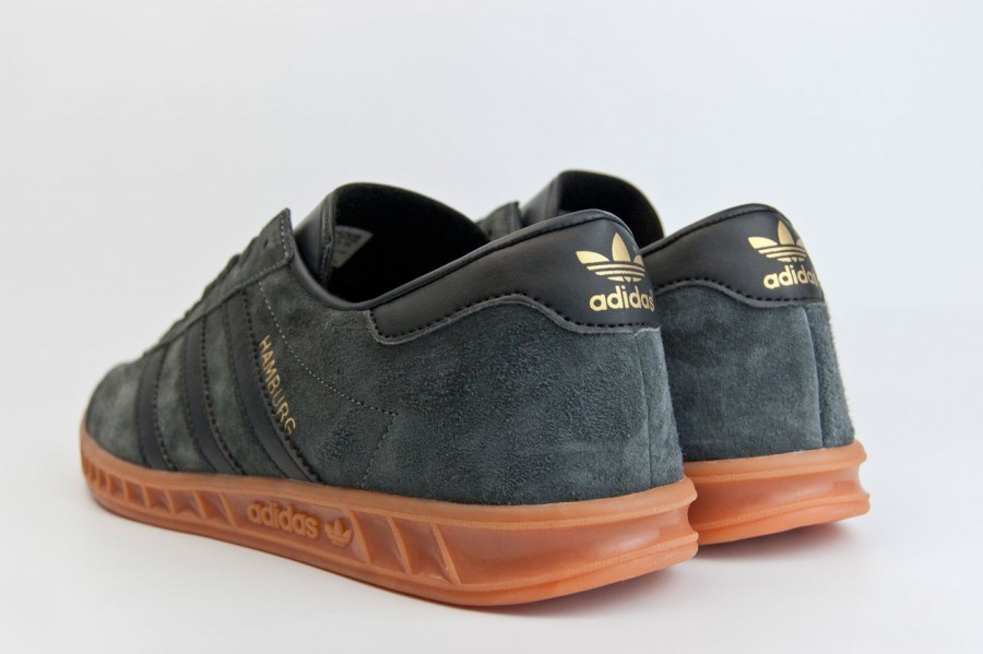 кроссовки Adidas Hamburg D.Grey / Black