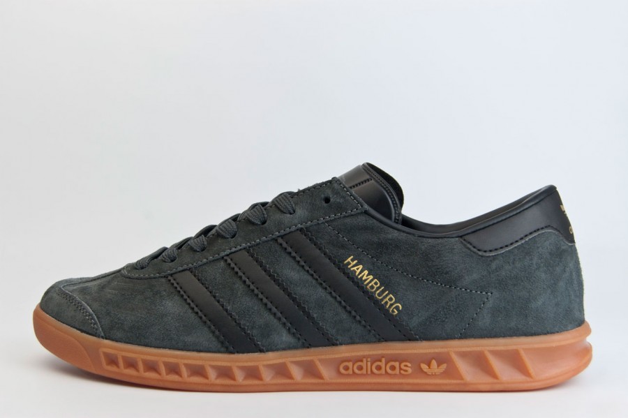 кроссовки Adidas Hamburg D.Grey / Black