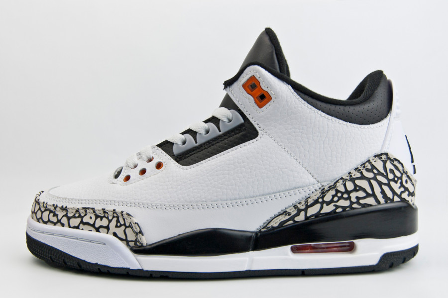 Кроссовки Nike Air Jordan 3 Wmns White / Black