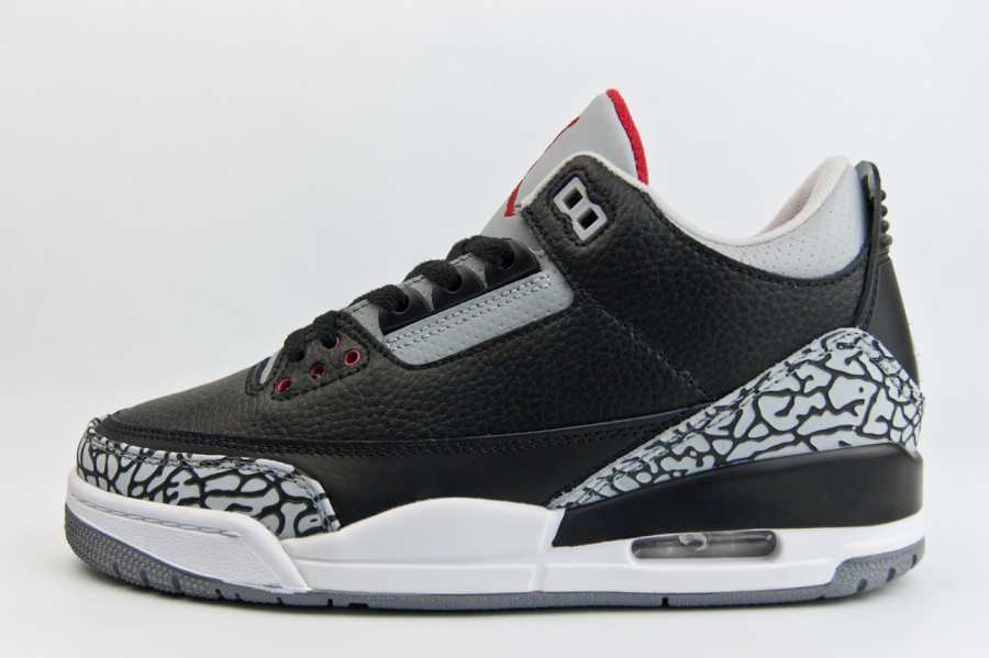 Кроссовки Nike Air Jordan 3 Wmns Black / White