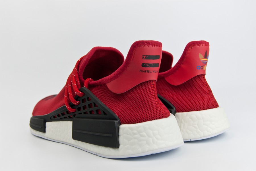 кроссовки Adidas NMD x Pharrell Williams Human Race Red