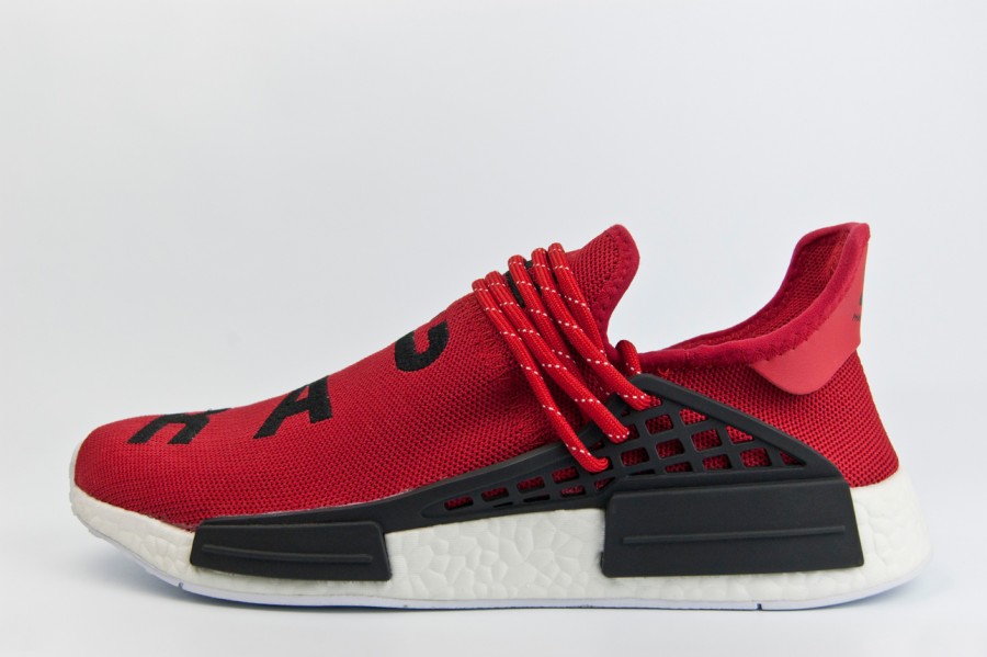 кроссовки Adidas NMD x Pharrell Williams Human Race Red