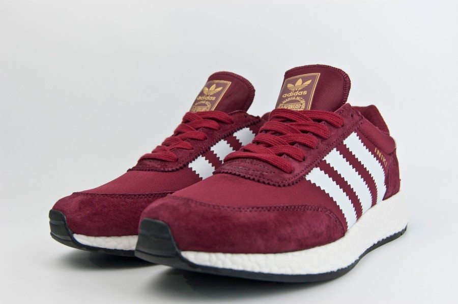 кроссовки Adidas Iniki Runner Wmns Burgundy