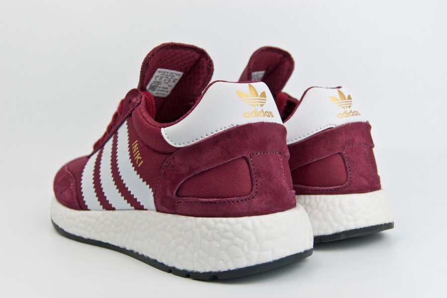 кроссовки Adidas Iniki Runner Wmns Burgundy