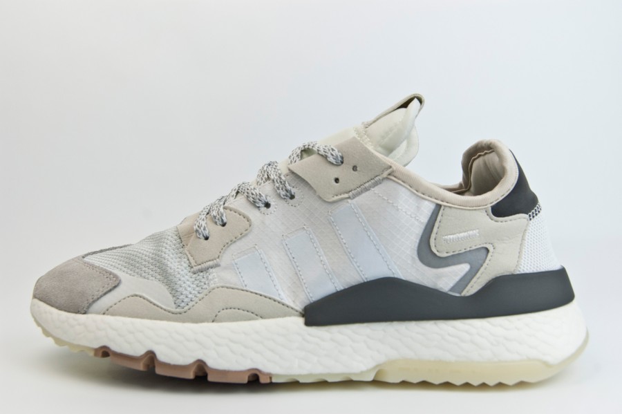 кроссовки Adidas Nite Jogger White / Black