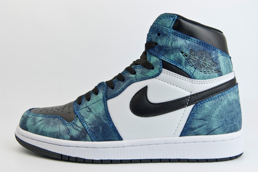 кроссовки Nike Air Jordan 1 Tie Dye