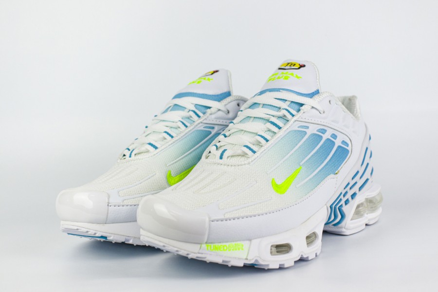 кроссовки Nike Air Max Plus 3 Tn White / Blue