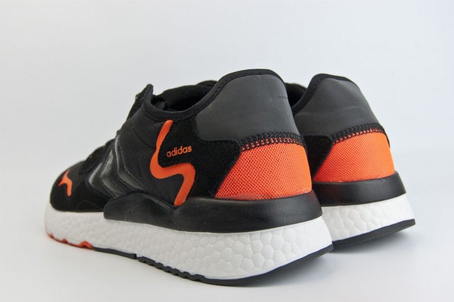 кроссовки Adidas Nite Jogger Black / Orange