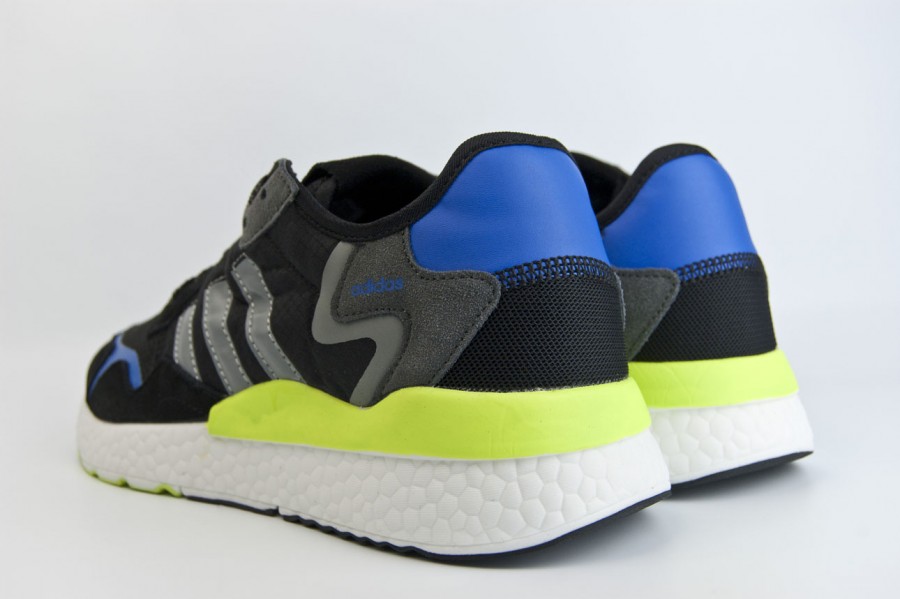 кроссовки Adidas Nite Jogger Black / Yellow