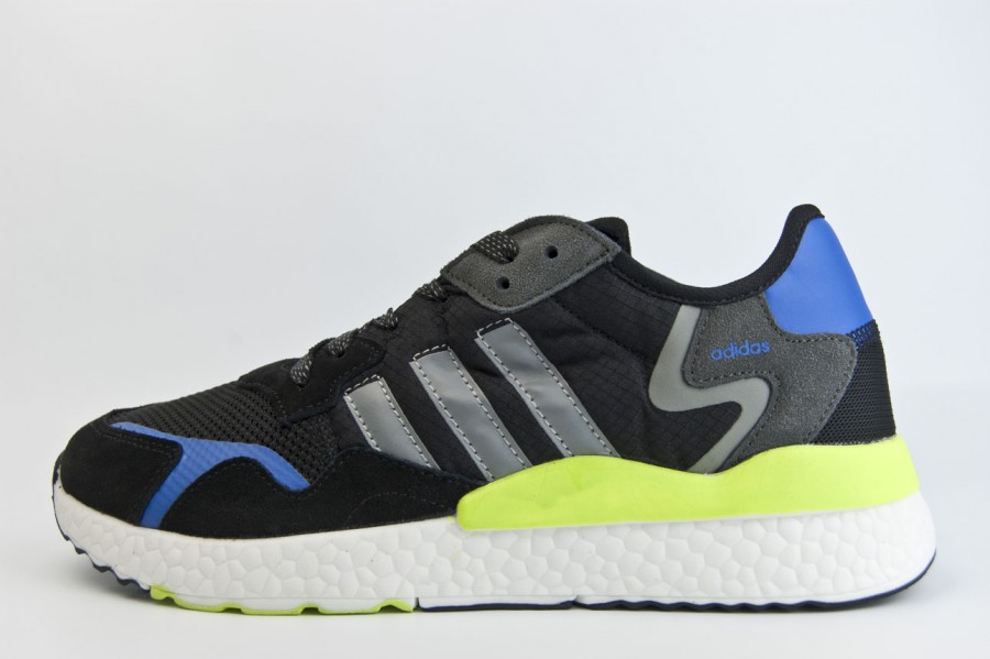 кроссовки Adidas Nite Jogger Black / Yellow