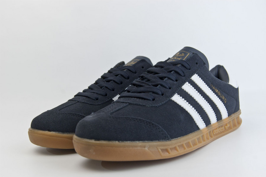 кроссовки Adidas Hamburg Blue / Gum Ftwr