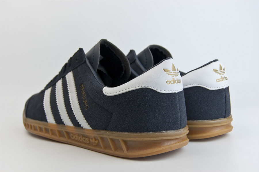 кроссовки Adidas Hamburg Blue / Gum Ftwr