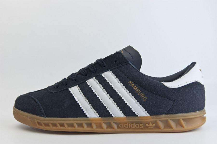 кроссовки Adidas Hamburg Blue / Gum Ftwr