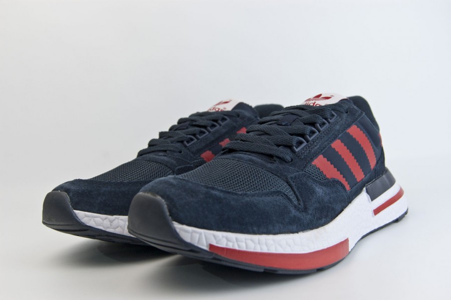 кроссовки Adidas ZX 500 Blue / Red